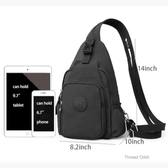 Small Anti-Theft Convertible Backpack Crossbody Sling Bag Travel Daypack